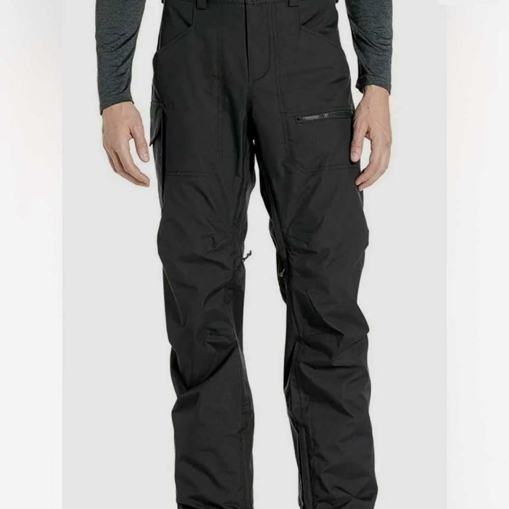 Burton Men's Small S Insulated Covert Snowboard Ski Pants Black AB445 NEW
